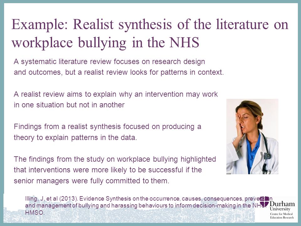 Understanding and preventing bullying literature review